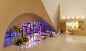 Lobby Area Decor – The Roseate New Delhi